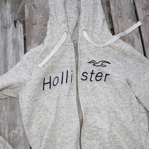 Hollister Girls Full-Zip Hoodie (Size Small)